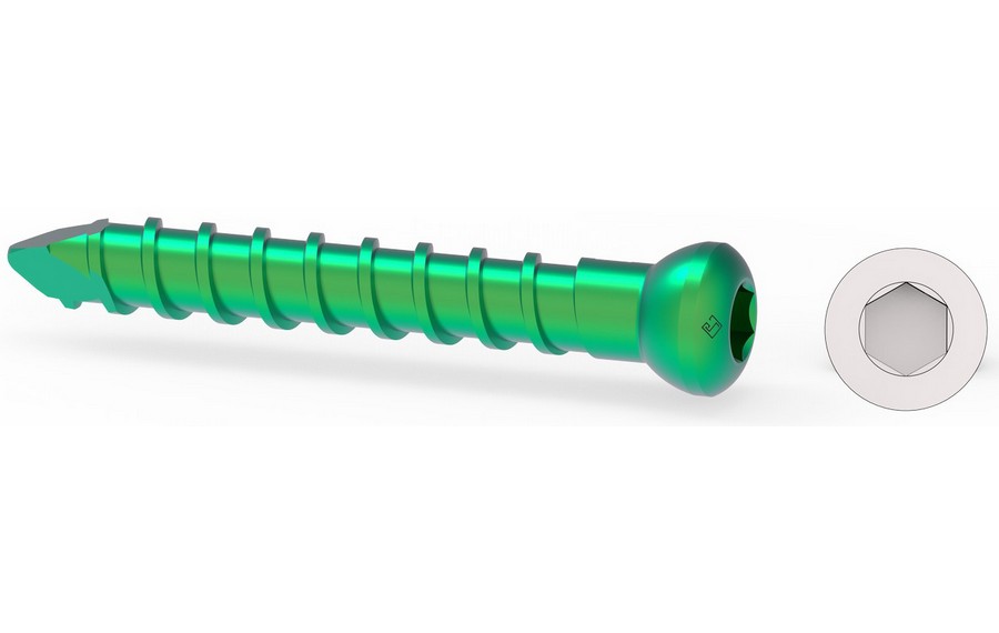 Locking Bolt 4.9 mm - Self Tapping (For 9mm & above Tibia/ Femur nails)