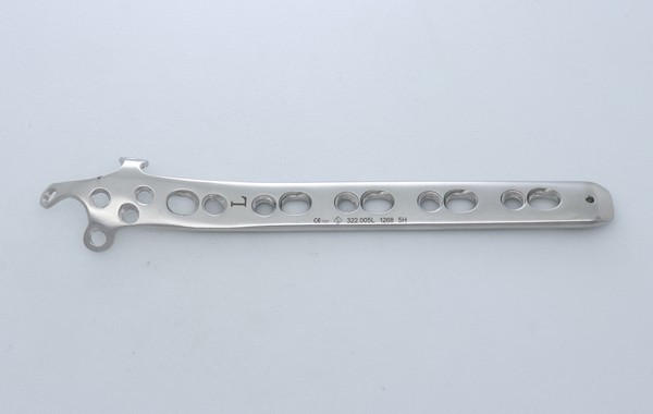 Dr. Vinay's Pilon Fracture Plate for Ø 3.5/ 4.5/ 5.0mm Without  Lateral Extension 